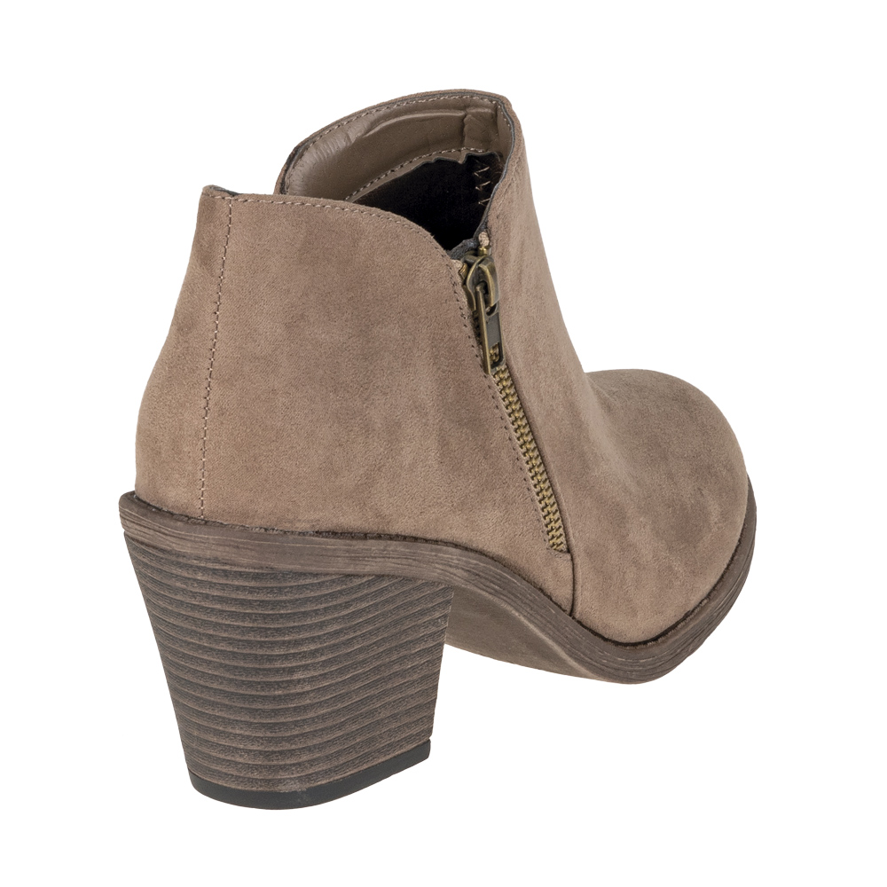 botines casual para mujer footloose microfibra fch-zy18i20